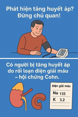 🩸 TĂNG HUYẾT ÁP – ĐỪNG QUÊN XÉT NGHIỆM ĐIỆN GIẢI MÁU!